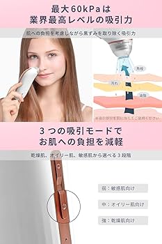 Areti アレティ　美顔器・美容器　毛穴吸引機 Amazon | Areti（アレティ） 美顔器・美容器 毛穴吸引機 化粧水